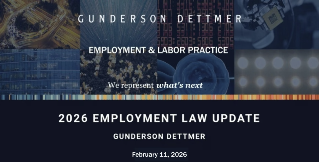 2026 Employment Law Update